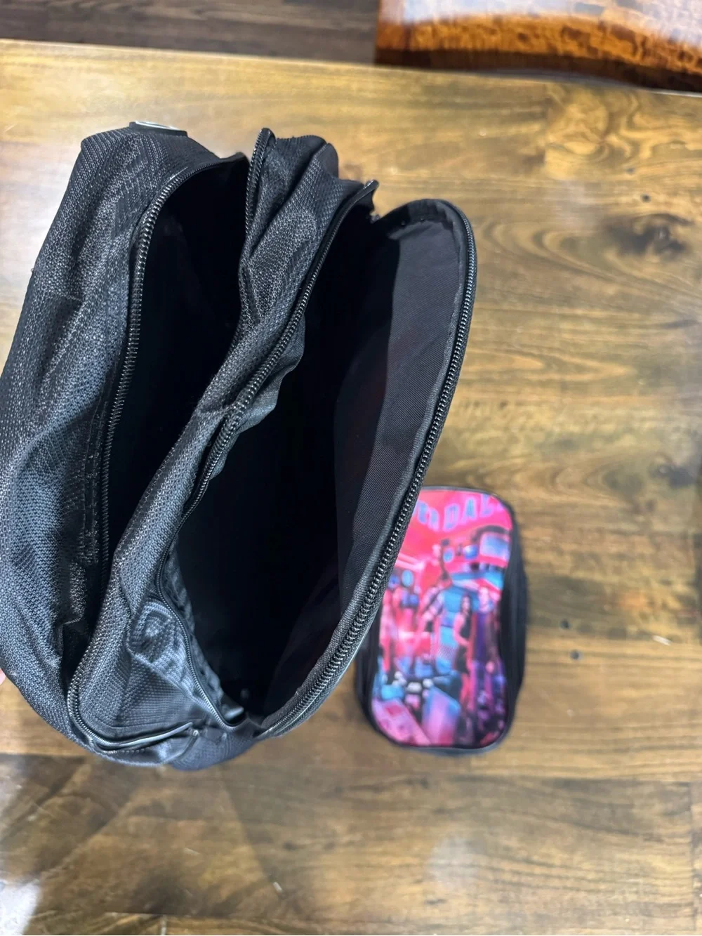 Kids Riverdale Black Backpack with Print - Back to School